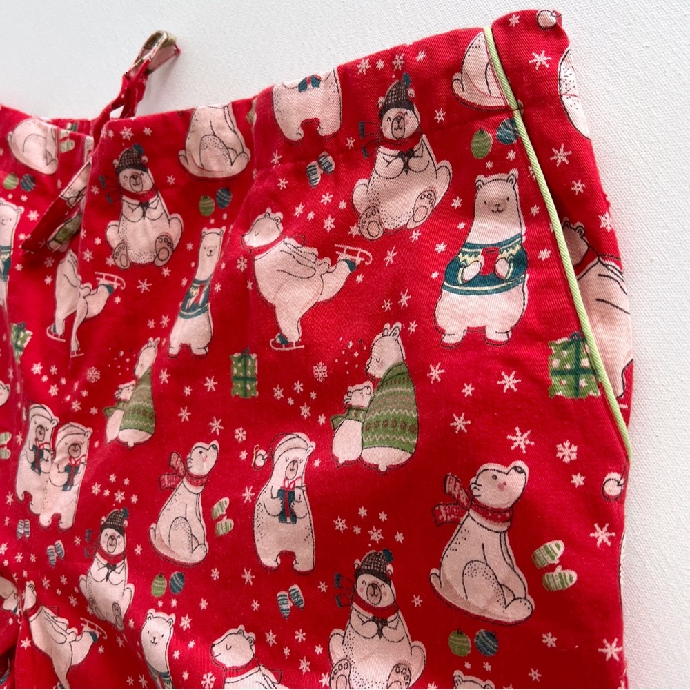 The Mahogany Store Polar Bear Flannel PJ Set New Size 2X - Picture 7 of 14